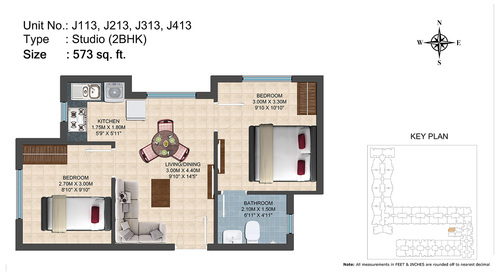 J113, J213, J313, J413(2BHK)