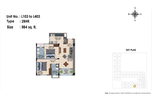 L103 to 403(2BHK)