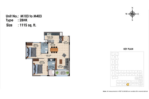 M103 to 403(2BHK)
