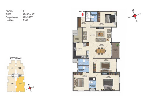 4BHK-1732