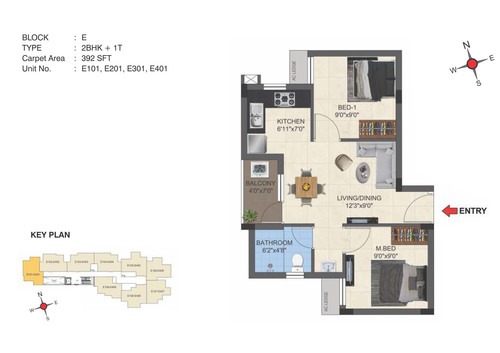 2BHK-392