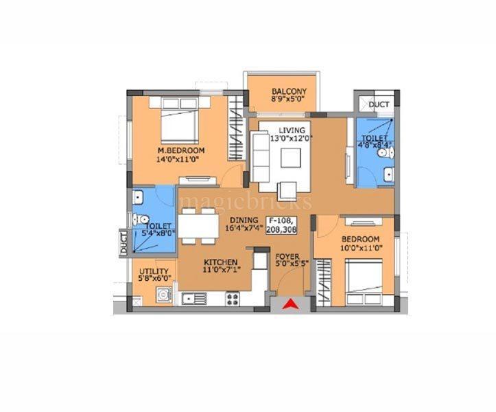 1090 Sq.ft