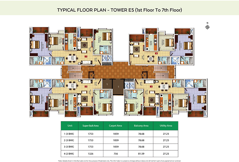 1326 Sq.ft