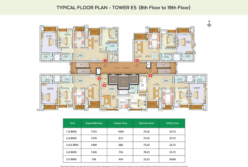 9th Floor Plan