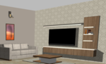 Living Room 1 - Design 2