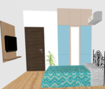 1376 Sq.ft - Design 1