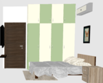 1104 to 1404(2BHK) - Design 1