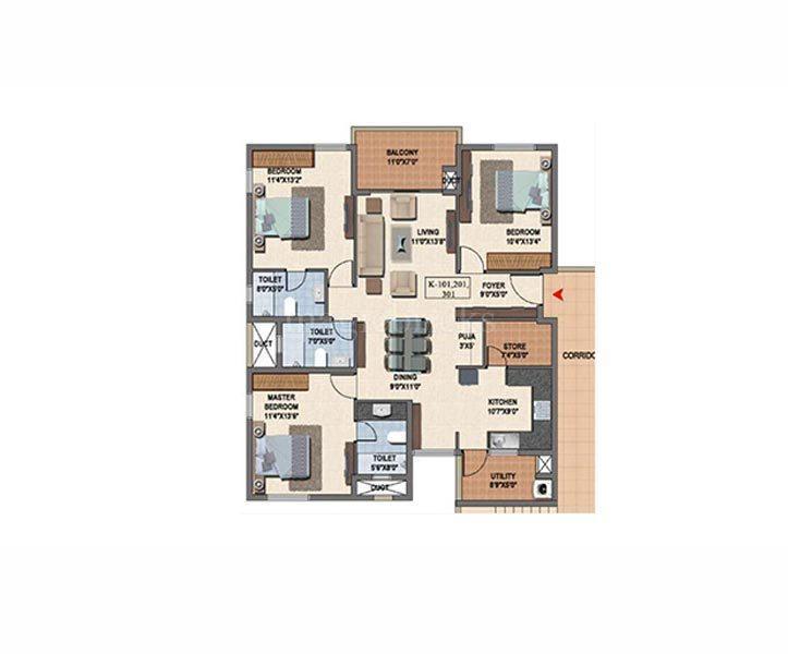 1525 Sq.ft