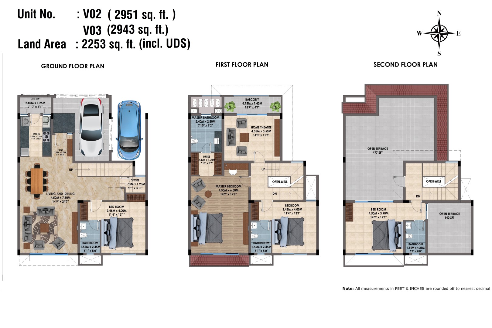 V02, V03 (VILLA)