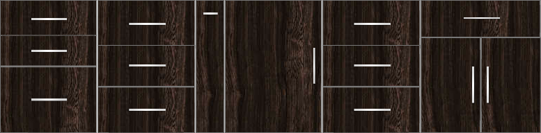 Modular Design Kitchen Floor Cabinet 11ft - 14690
