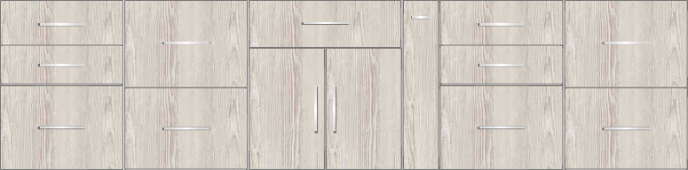 Modular Design Kitchen Below the Counter 10ft - 14613