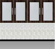 Modular Kitchen Wall Cabinet - Design 1