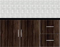 Modular Kitchen Floor Cabinet - Design 2