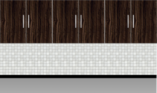 Modular Kitchen Wall Cabinet - Design 1
