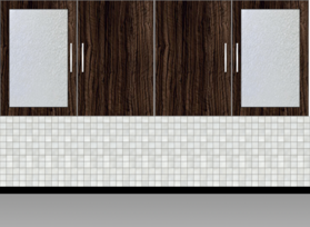 Modular Kitchen Wall Cabinet - Design 2
