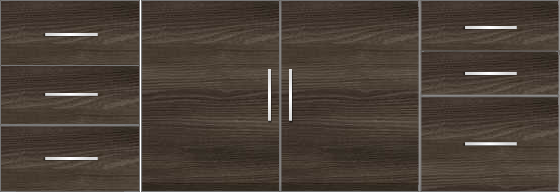 Modular Design Kitchen Floor Cabinet 7ft - 14553