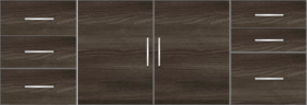 Modular Design Kitchen Floor Cabinet 7ft - 14553 - Design 2