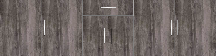 Modular Design Kitchen Floor Cabinet 10ft - 44282