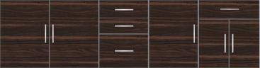Modular Design Kitchen Floor Cabinet 10ft - 14619 - Design 1